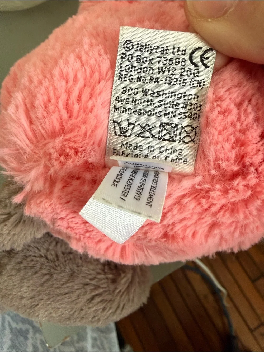 Jellycat Retired Bashful Flamingo - Picture 5 of 7